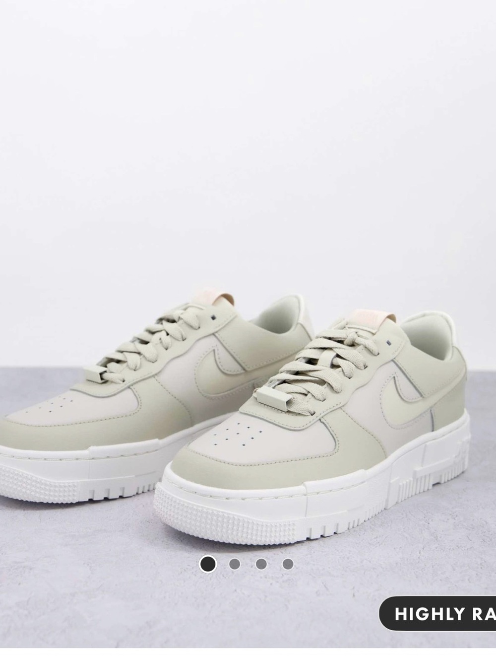 Nike Air Force 1 Pixel Sneakers - Beige